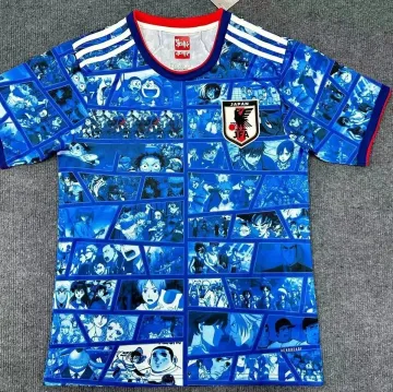 Adidas Japan Anime Blue Jersey T-Shirt