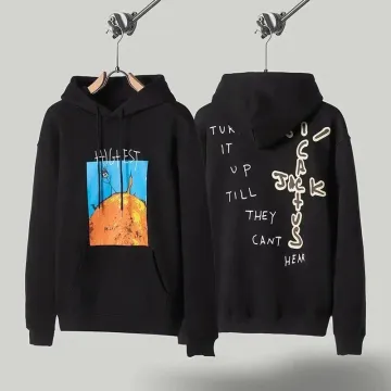 Unisex Black 'Highest Cactus' Graphic Hoodie