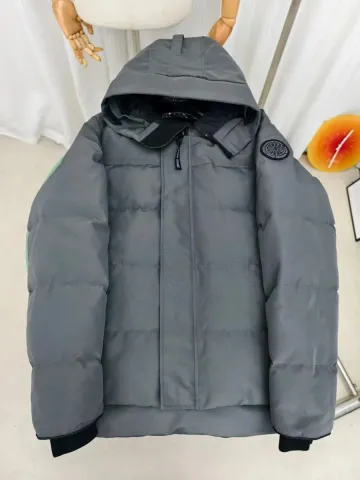 Canada Goose Grey Hooded Parka