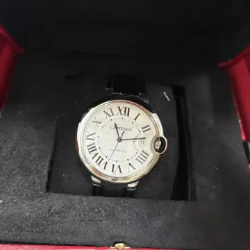 Cartier Ballon Bleu 42mm White Dial Watch