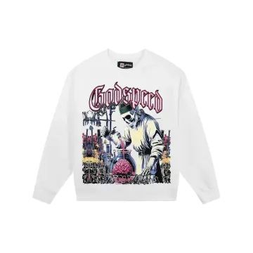 Godspeed The Alchemist White Crewneck Sweatshirt