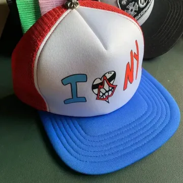 I ♥ NY Trucker Cap Blue/Red/White