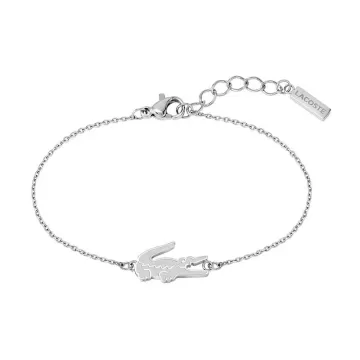 Lacoste Crocodile Bracelet Silver Jewelry