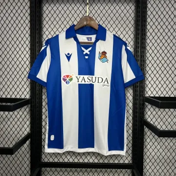 Macron Real Sociedad Home Jersey Blue/White