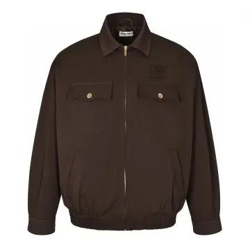 Miu Miu Brown Embroidered Jacket