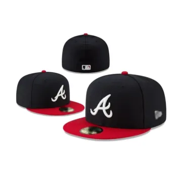 New Era 59FIFTY Atlanta 'A' Cap Black/Red