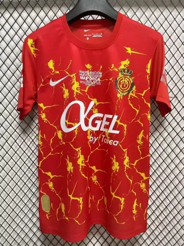 Nike RCD Mallorca Inaugural Stadium Jersey Red Yellow