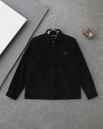 Polo Ralph Lauren Classic Logo Black Corduroy Jacket