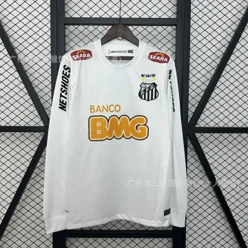 White Santos FC Long Sleeve Jersey