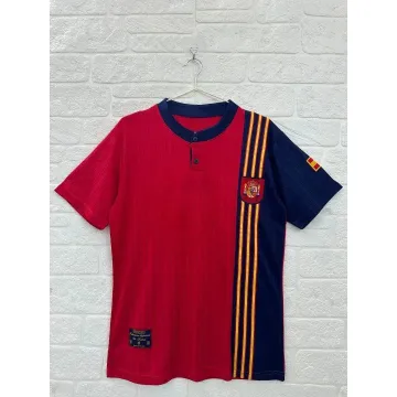 Spanish National Team Jersey Red/Navy Football Shirt