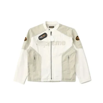 Supreme White Patch Jacket