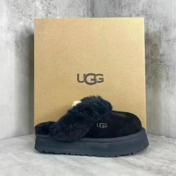 UGG Classic Short Black Slippers